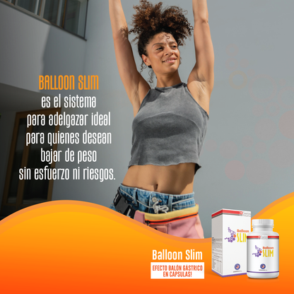 Balloon Slim™  60 cápsulas - Control de peso y saciedad!