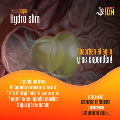 Balloon Slim™  60 cápsulas - Control de peso y saciedad!