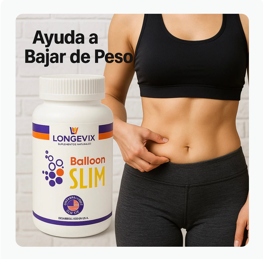 Balloon Slim™  60 cápsulas - Control de peso y saciedad!