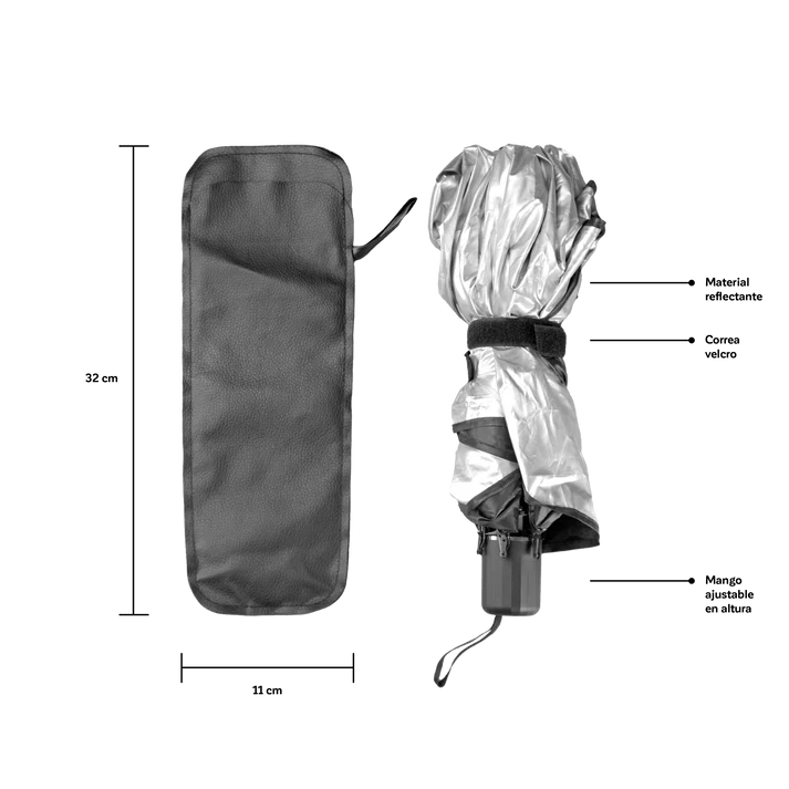 Parasol Retráctil para Auto - La Frescura nunca fue tan fácil